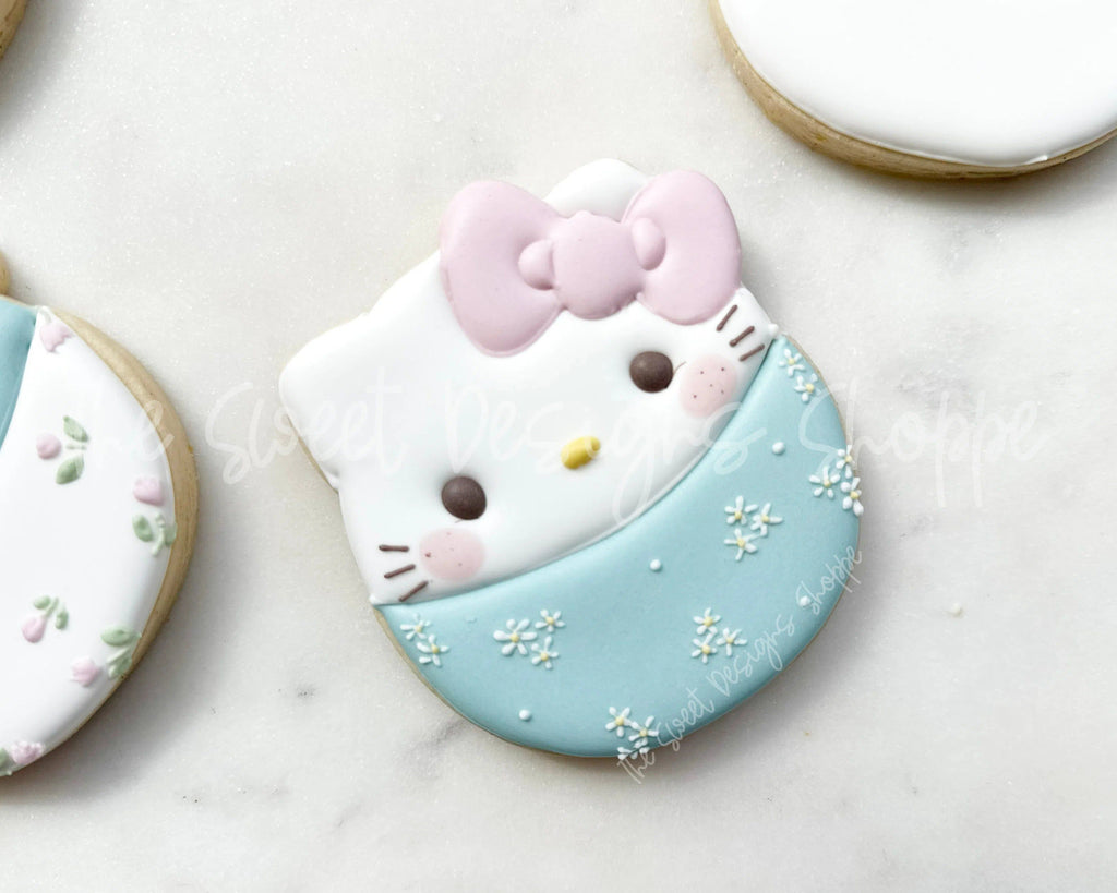 Cookie Cutters - Kitty Egg - Cookie Cutter - The Sweet Designs Shoppe - - ALL, Animal, Animals, Animals and Insects, Cookie Cutter, easter, Easter / Spring, hello kitty, Kitty, Promocode