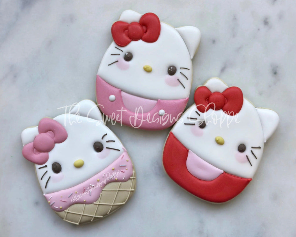 Cookie Cutters - Kitty Plush - Cookie Cutter - The Sweet Designs Shoppe - - ALL, Animal, Animals, Baby / Kids, baby toys, back to school, Cookie Cutter, kid, kids, Kids / Fantasy, Plush, Promocode, School, School / Graduation, school supplies, toy, toys, valentine, valentines