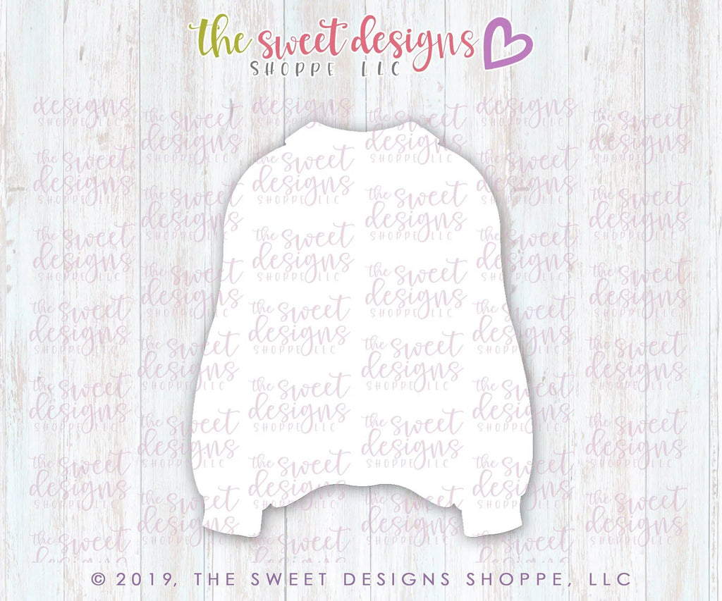 Cookie Cutters - Knit Sweatshirt - Cookie Cutter - The Sweet Designs Shoppe - TSDS - - ALL,Christmas / Winter,clothing,Clothing / Accessories,Cookie Cutter,fall,Fall / Thanksgiving,Promocode,STL,sweater,Winter