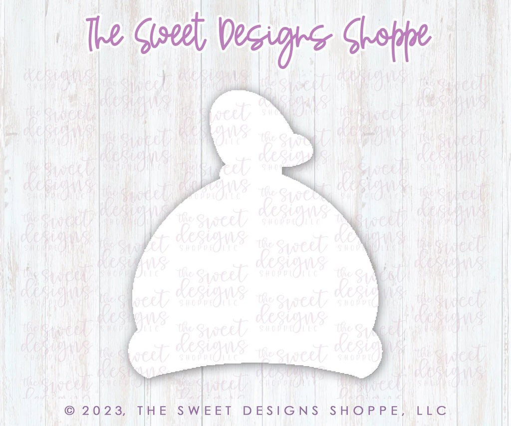 Cookie Cutters - Knotted Hat - Cookie Cutter - The Sweet Designs Shoppe - - Accessories, ALL, Baby, Baby / Kids, Baby Boy, baby girl, babyclothes, babyshower, Clothing / Accessories, Cookie Cutter, Onesie, Promocode