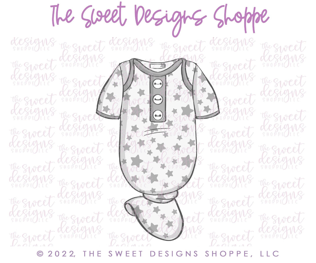 Cookie Cutters - Knotted Onesie - Cookie Cutter - Sweet Designs Shoppe - - ALL, Baby, Baby Boy, baby girl, babyshower, Cookie Cutter, Lady Milk Stache, Lady MilkStache, LadyMilkStache, Onesie, Promocode