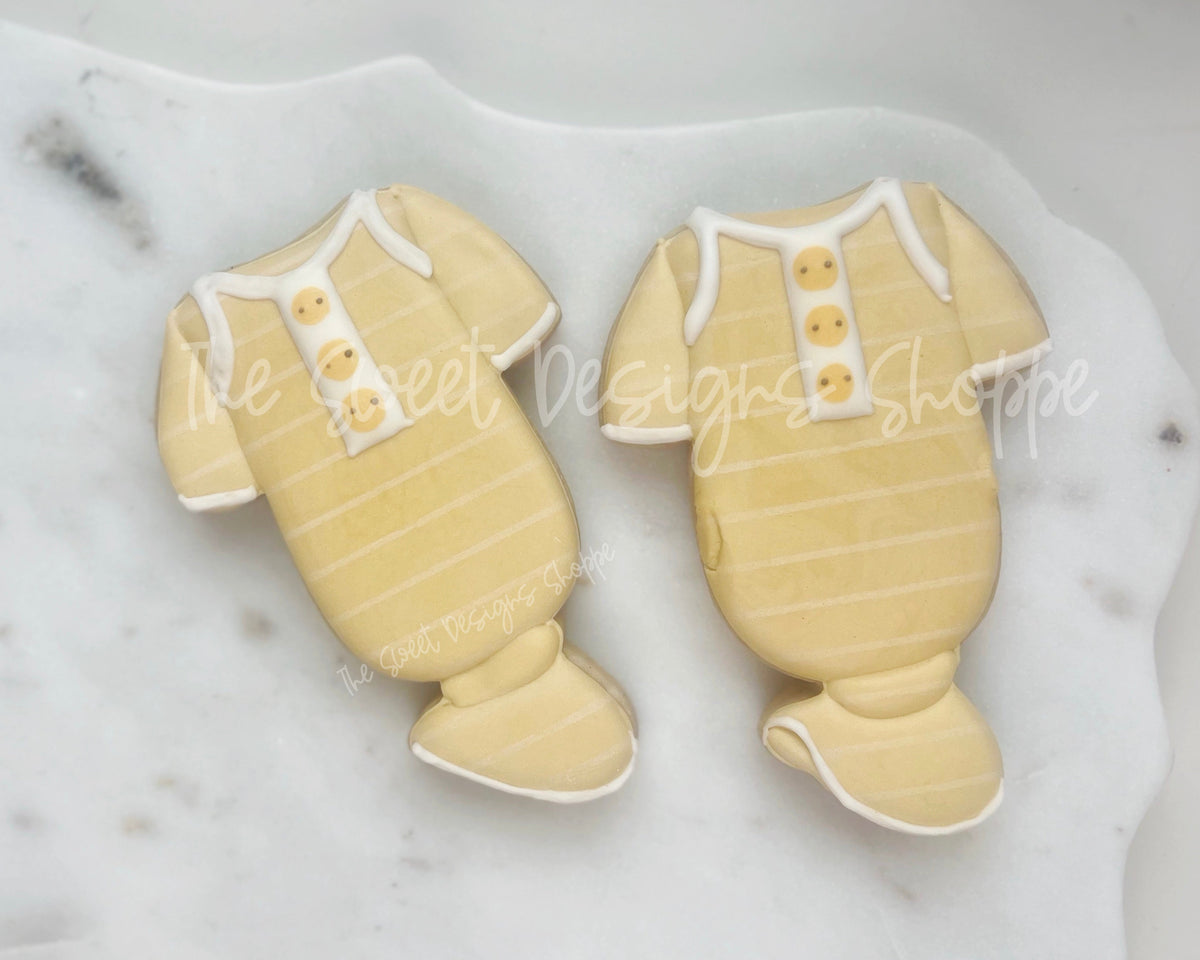 Cookie Cutters - Knotted Onesie - Cookie Cutter - The Sweet Designs Shoppe - TSDS - - ALL,Baby,Baby Boy,baby girl,babyshower,Cookie Cutter,Lady Milk Stache,Lady MilkStache,LadyMilkStache,Onesie,Promocode,STL