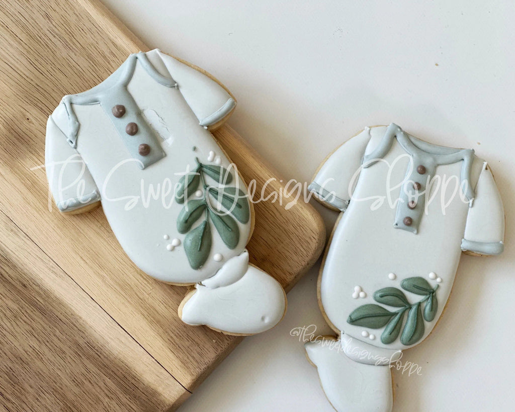 Cookie Cutters - Knotted Onesie - Cookie Cutter - The Sweet Designs Shoppe - TSDS - - ALL,Baby,Baby Boy,baby girl,babyshower,Cookie Cutter,Lady Milk Stache,Lady MilkStache,LadyMilkStache,Onesie,Promocode