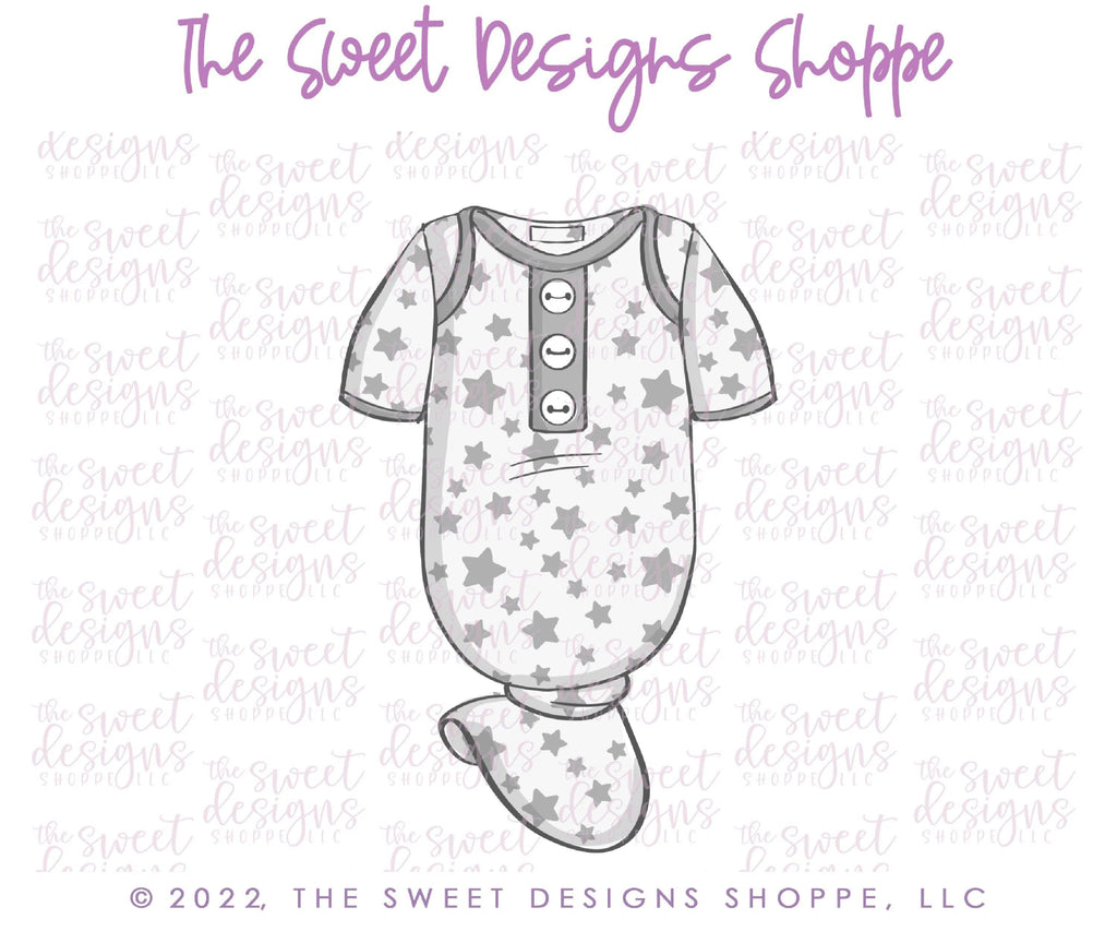 Cookie Cutters - Knotted Onesie - Cookie Cutter - The Sweet Designs Shoppe - - ALL, Baby, Baby Boy, baby girl, babyshower, Cookie Cutter, Lady Milk Stache, Lady MilkStache, LadyMilkStache, Onesie, Promocode