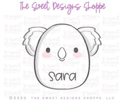 Cookie Cutters - Koala Plush - Cookie Cutter - The Sweet Designs Shoppe - TSDS - - ALL,Animal,Animals,Baby / Kids,baby toys,back to school,Cookie Cutter,kid,kids,Kids / Fantasy,Plush,Promocode,School,School / Graduation,school supplies,STL,toy,toys,valentine,valentines
