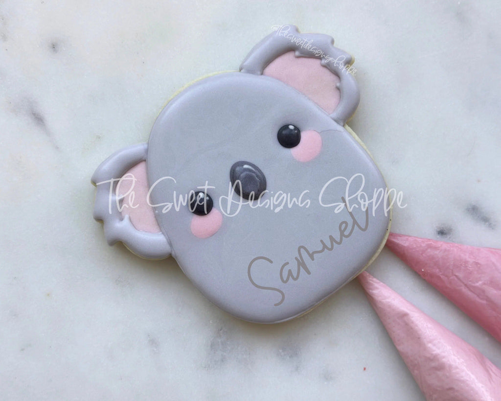 Cookie Cutters - Koala Plush - Cookie Cutter - The Sweet Designs Shoppe - TSDS - - ALL,Animal,Animals,Baby / Kids,baby toys,back to school,Cookie Cutter,kid,kids,Kids / Fantasy,Plush,Promocode,School,School / Graduation,school supplies,STL,toy,toys,valentine,valentines