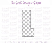 Cookie Cutters - L in Noel - Cookie Cutter - The Sweet Designs Shoppe - TSDS - - ALL,Christmas,Christmas / Winter,Cookie Cutter,Fonts,Promocode,STL,Winter