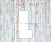Cookie Cutters - L in Noel - Cookie Cutter - The Sweet Designs Shoppe - TSDS - - ALL,Christmas,Christmas / Winter,Cookie Cutter,Fonts,Promocode,STL,Winter