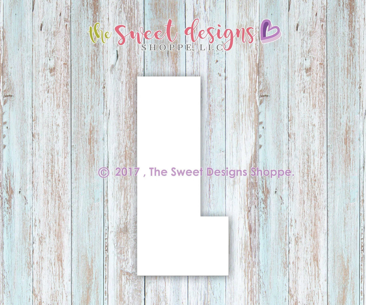 Cookie Cutters - L in Noel - Cookie Cutter - The Sweet Designs Shoppe - TSDS - - ALL,Christmas,Christmas / Winter,Cookie Cutter,Fonts,Promocode,STL,Winter