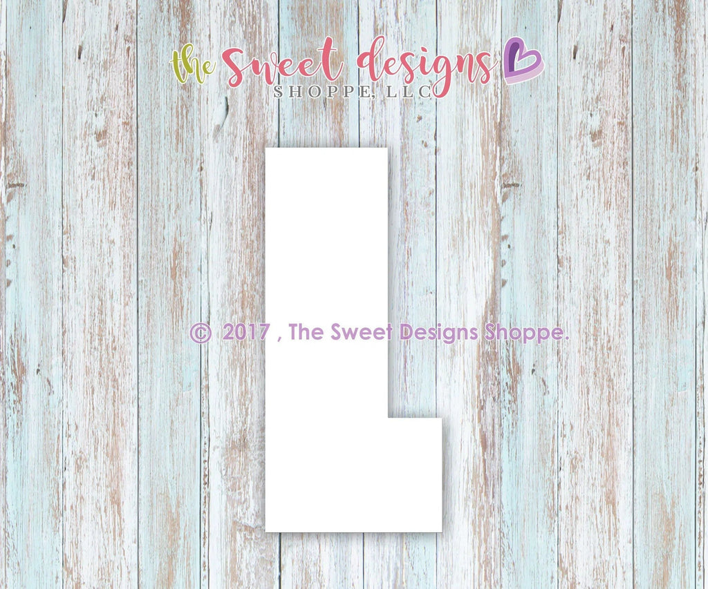 Cookie Cutters - L in Noel - Cookie Cutter - The Sweet Designs Shoppe - TSDS - - ALL,Christmas,Christmas / Winter,Cookie Cutter,Fonts,Promocode,Winter