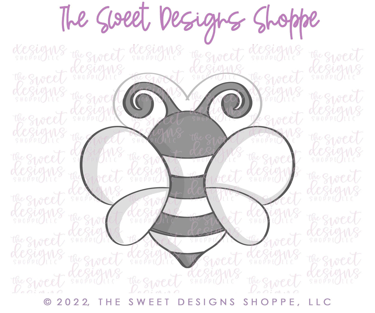Cookie Cutters - Lady bee - Cookie Cutter - The Sweet Designs Shoppe - TSDS - - ALL,Animal,Animals,Animals and Insects,Cookie Cutter,Easter / Spring,Lady Milk Stache,Lady MilkStache,LadyMilkStache,Promocode,Spring,STL