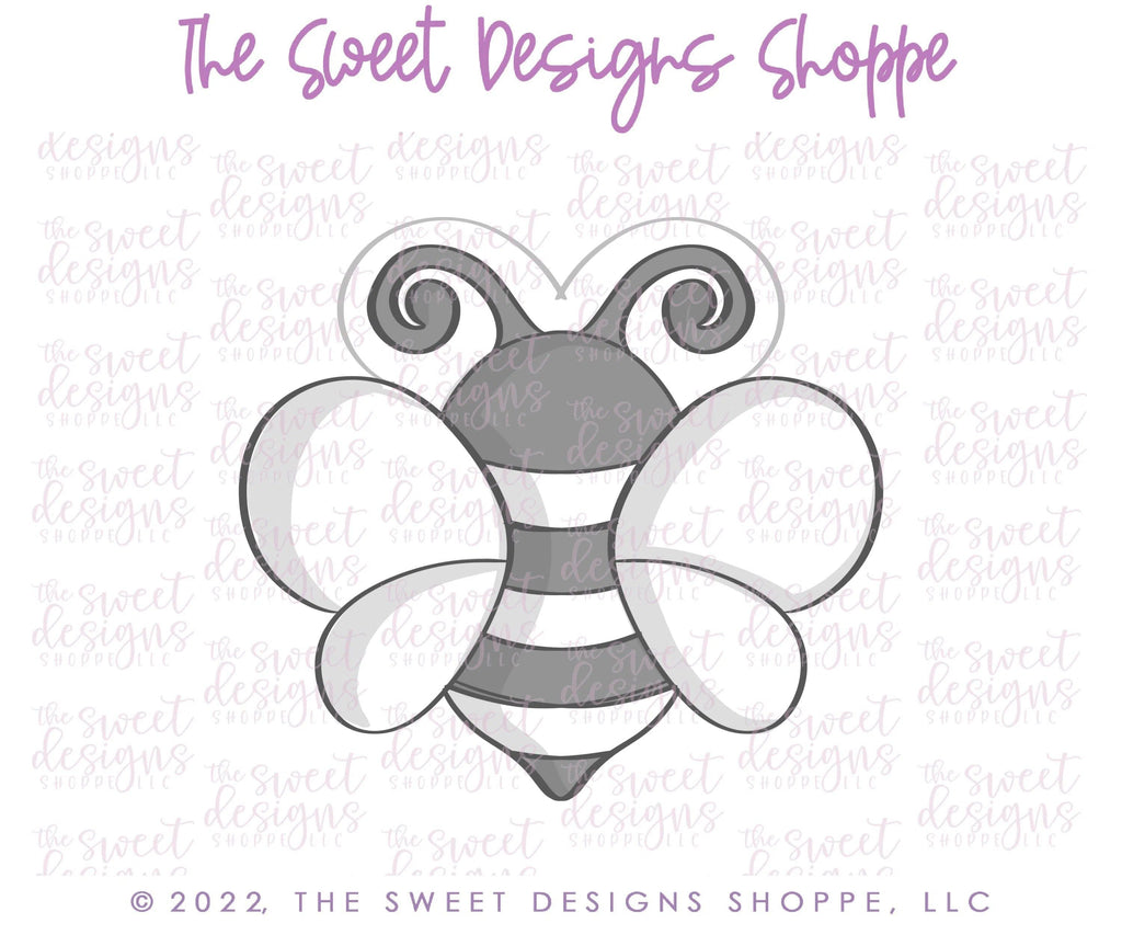 Cookie Cutters - Lady bee - Cookie Cutter - The Sweet Designs Shoppe - TSDS - - ALL,Animal,Animals,Animals and Insects,Cookie Cutter,Easter / Spring,Lady Milk Stache,Lady MilkStache,LadyMilkStache,Promocode,Spring,STL
