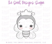 Cookie Cutters - Lady Milkstache Queen Bee and Plaque Set - 2 Piece Set - Cookie Cutters - The Sweet Designs Shoppe - TSDS - - ALL,Animal,animal plaque,Animals,Animals and Insects,Cookie Cutter,Lady Milk Stache,Lady MilkStache,LadyMilkStache,Mini Set,Mini Sets,MOM,mother,Mothers Day,Promocode,regular sets,set,sets