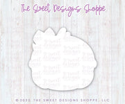 Cookie Cutters - Lady Turkey Face - Cookie Cutter - The Sweet Designs Shoppe - TSDS - - ALL,Animal,Animals,Cookie Cutter,Fall / Thanksgiving,Lady Milk Stache,Lady MilkStache,LadyMilkStache,Promocode,STL,thanksgiving