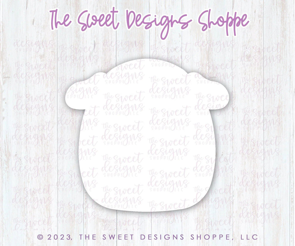 Cookie Cutters - Lamb Plush - Cookie Cutter - The Sweet Designs Shoppe - TSDS - - ALL,Animal,Animals,Animals and Insects,Baby / Kids,baby toys,Cookie Cutter,Easter,Easter / Spring,kid,kids,Plush,Promocode,toy,toys