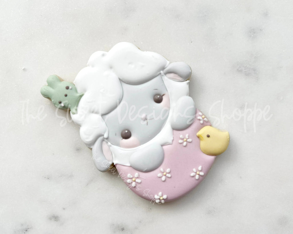 Cookie Cutters - Lamb with Marshmallows- Cookie Cutter - Sweet Designs Shoppe - - ALL, Animal, Cookie Cutter, Easter, Easter / Spring, Food, Food & Beverages, Promocode, Sweet, Sweets