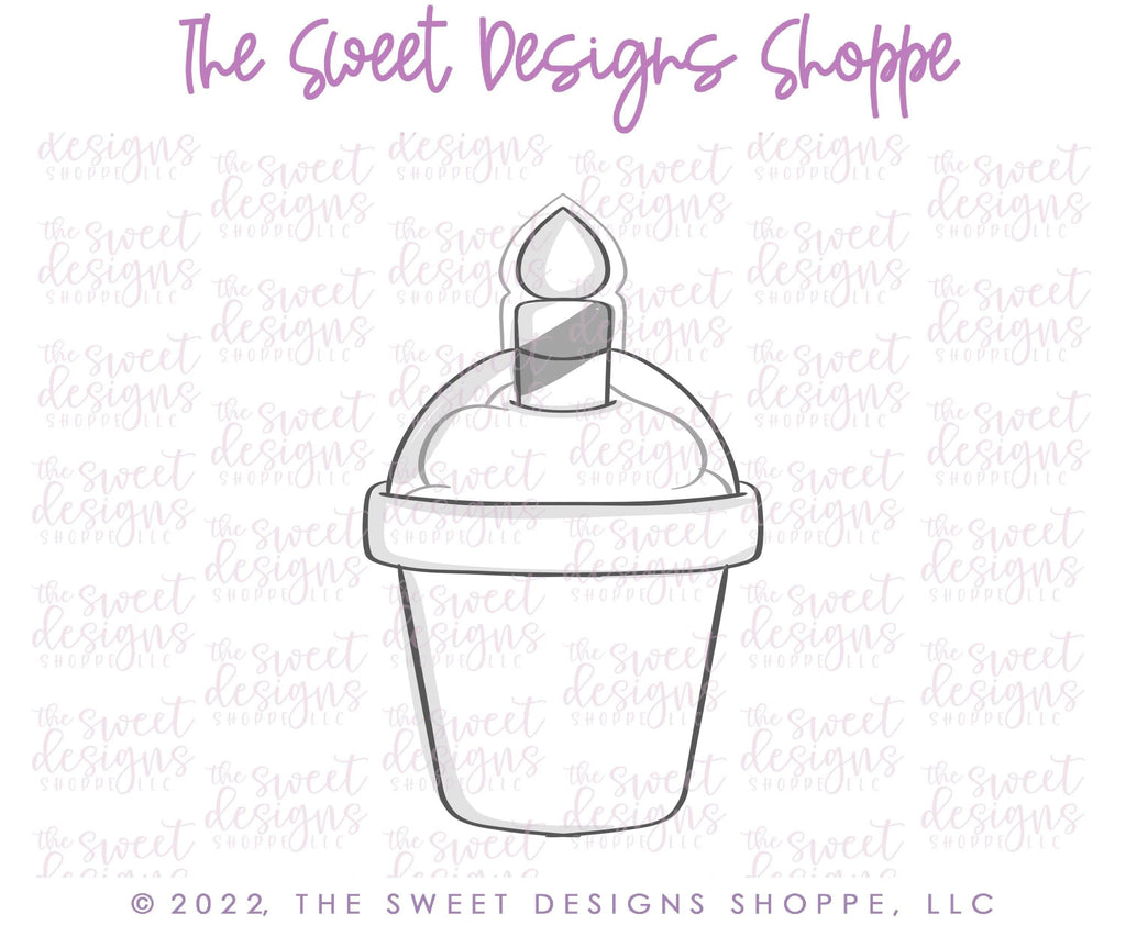 Cookie Cutters - Latte Candle - Cookie Cutter - The Sweet Designs Shoppe - TSDS - - ALL,Birthday,candle,Coffee,coffee paper cup,Cookie Cutter,Lady Milk Stache,Lady MilkStache,LadyMilkStache,Promocode