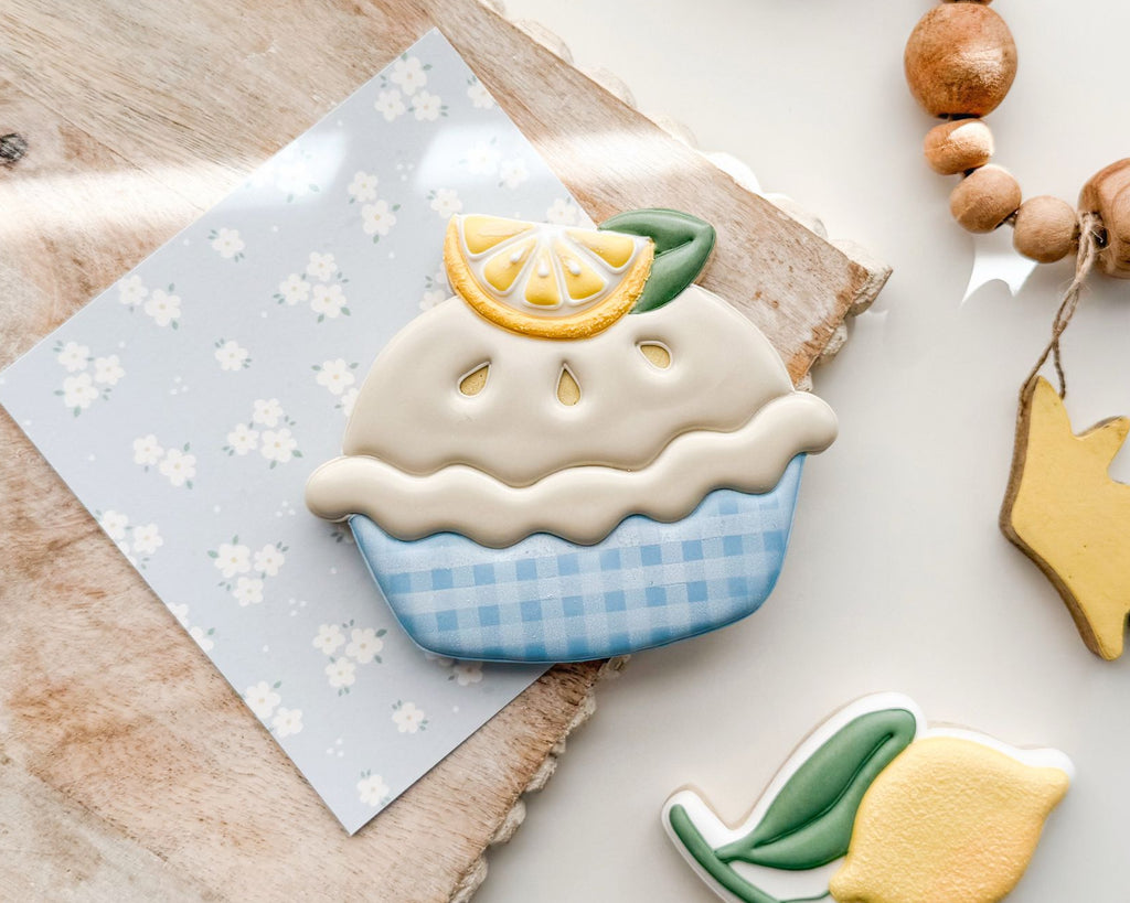 Cookie Cutters - Lemon Pie - Cookie Cutter - The Sweet Designs Shoppe - TSDS - - ALL,Cookie Cutter,dessert,double lemon,Food,Food & Beverages,Food and Beverage,fruit,fruits,Fruits and Vegetables,fruity summer,Lemon,lemon pie,Pie,Promocode,STL,Summer,Sweets