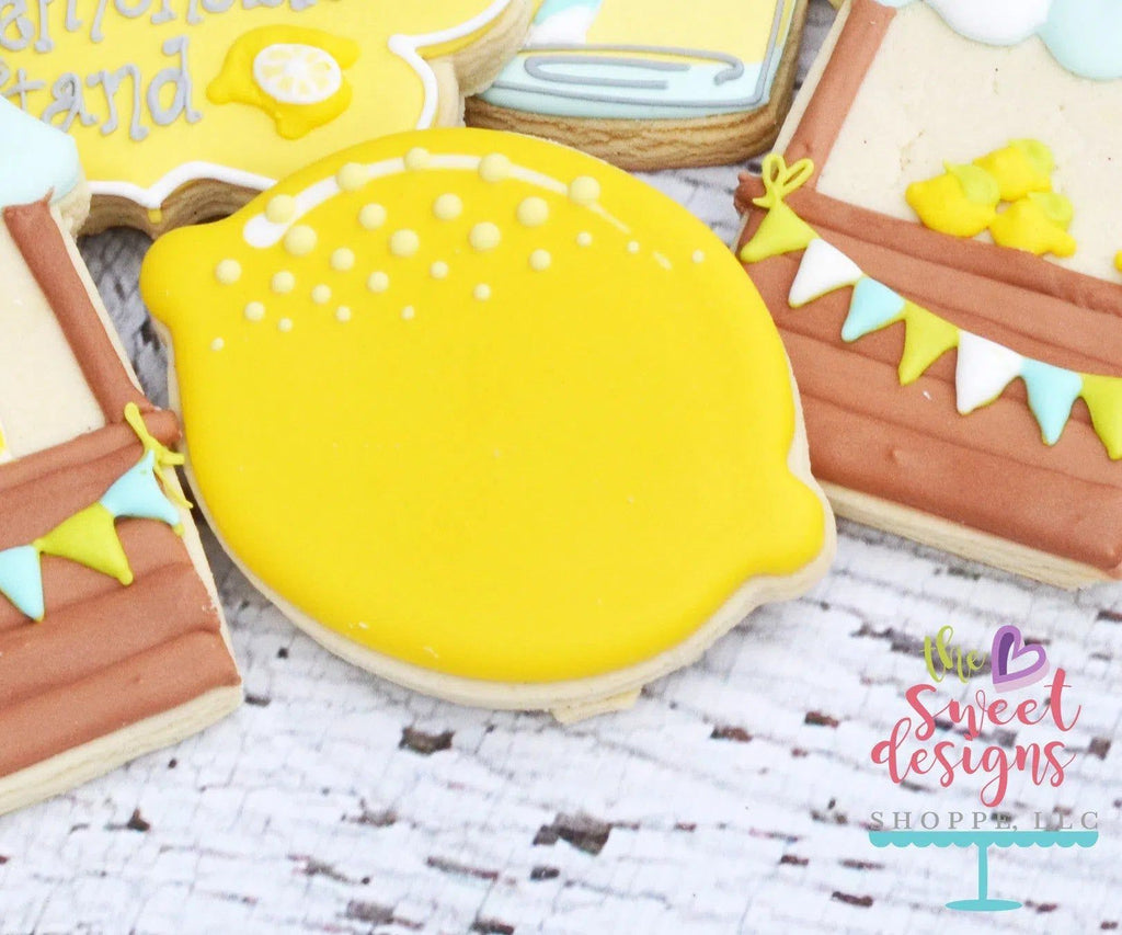 Cookie Cutters - Lemon v2- Cookie Cutter - The Sweet Designs Shoppe - TSDS - - ALL,beverage,beverages,Cookie Cutter,Food,Food and Beverage,Food beverages,fruit,fruits,lemonade,Promocode,store