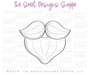 Cookie Cutters - Leprechaun's Beard - Cookie Cutter - The Sweet Designs Shoppe - TSDS - - ALL,Clothing / Accessories,Cookie Cutter,Holiday,leprechaun,patrick,patrick's,Promocode,ST PATRICK,St. Pat,St. Patricks,STL