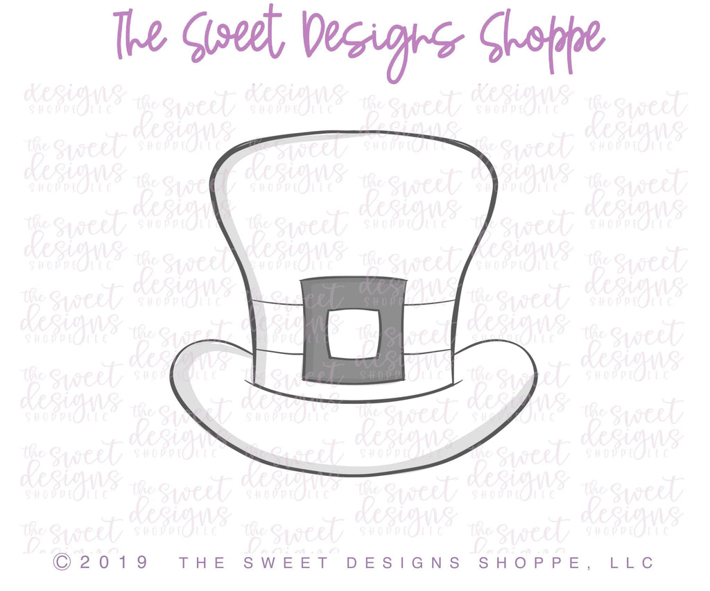 Cookie Cutters - Leprechauns Hat - Cookie Cutter - The Sweet Designs Shoppe - TSDS - - ALL,celebration,Cookie Cutter,Hat,Holiday,leprechaun,patrick,patrick's,Promocode,ST PATRICK,St. Pat,St. Patricks