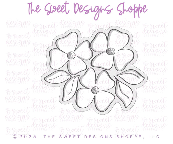 Product Type: Cookie Cutters - Name: Liberty Bouquet - Cookie Cutter ...