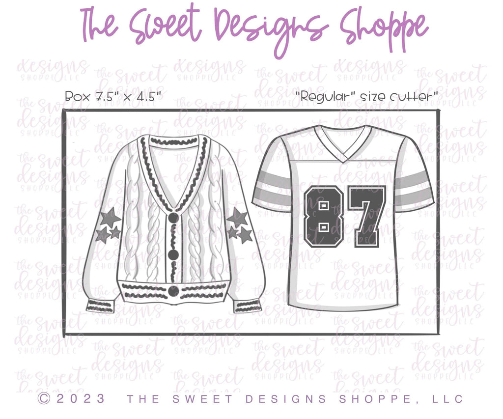 Cookie Cutters - Like TS and Boyfriend - Set of 2 - Cookie Cutters - The Sweet Designs Shoppe - TSDS - - ALL,Cookie Cutter,Love,Mini Sets,Plaque,Plaques,PLAQUES HANDLETTERING,Promocode,regular sets,set,Taylor Swift,valentine,valentines