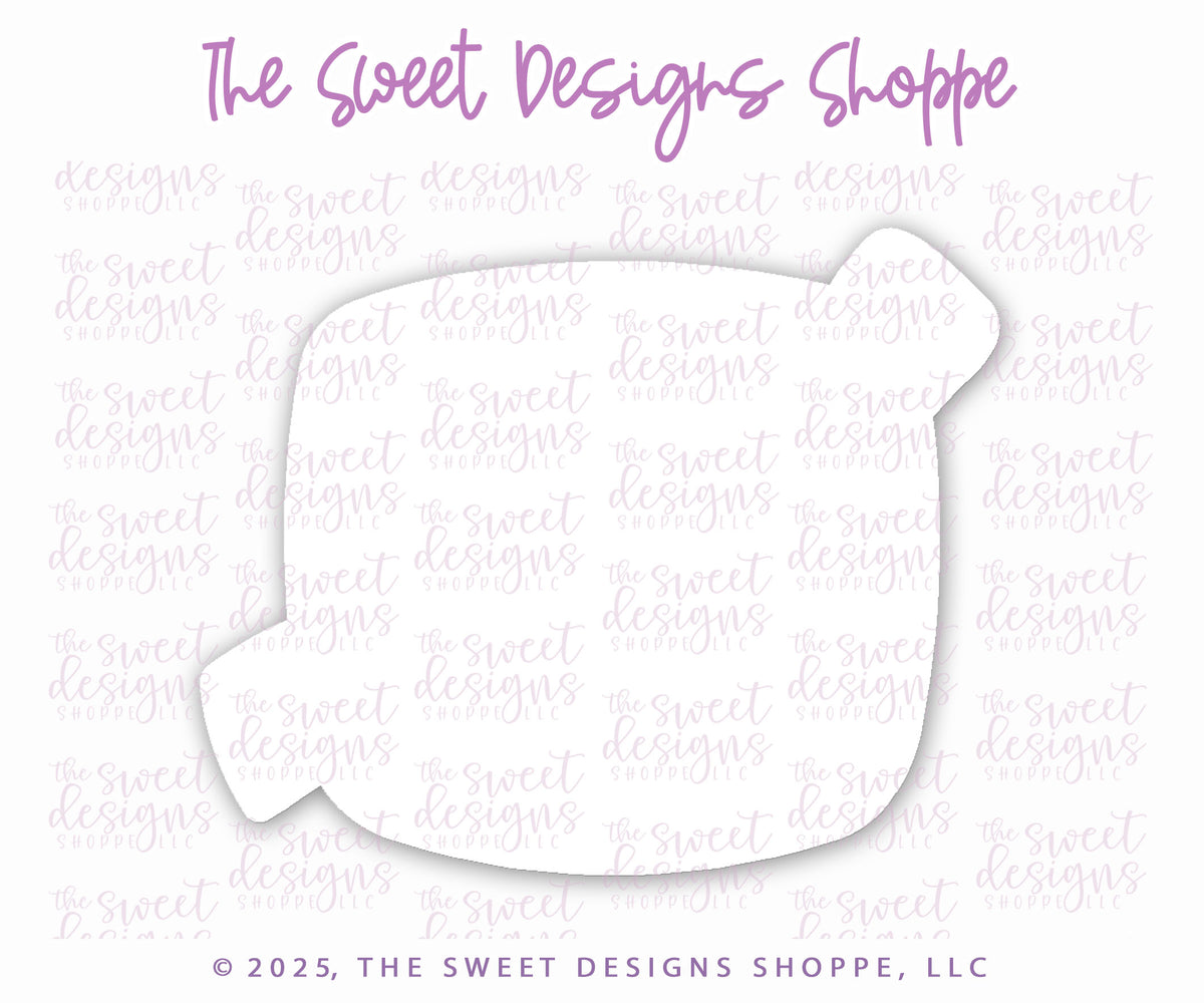 Cookie Cutters - Lil' Mummy Face - Cookie Cutter - The Sweet Designs Shoppe - TSDS - - ALL,Cookie Cutter,halloween,happy halloween,Lil' Mummy face,mummy face,Promocode,STL