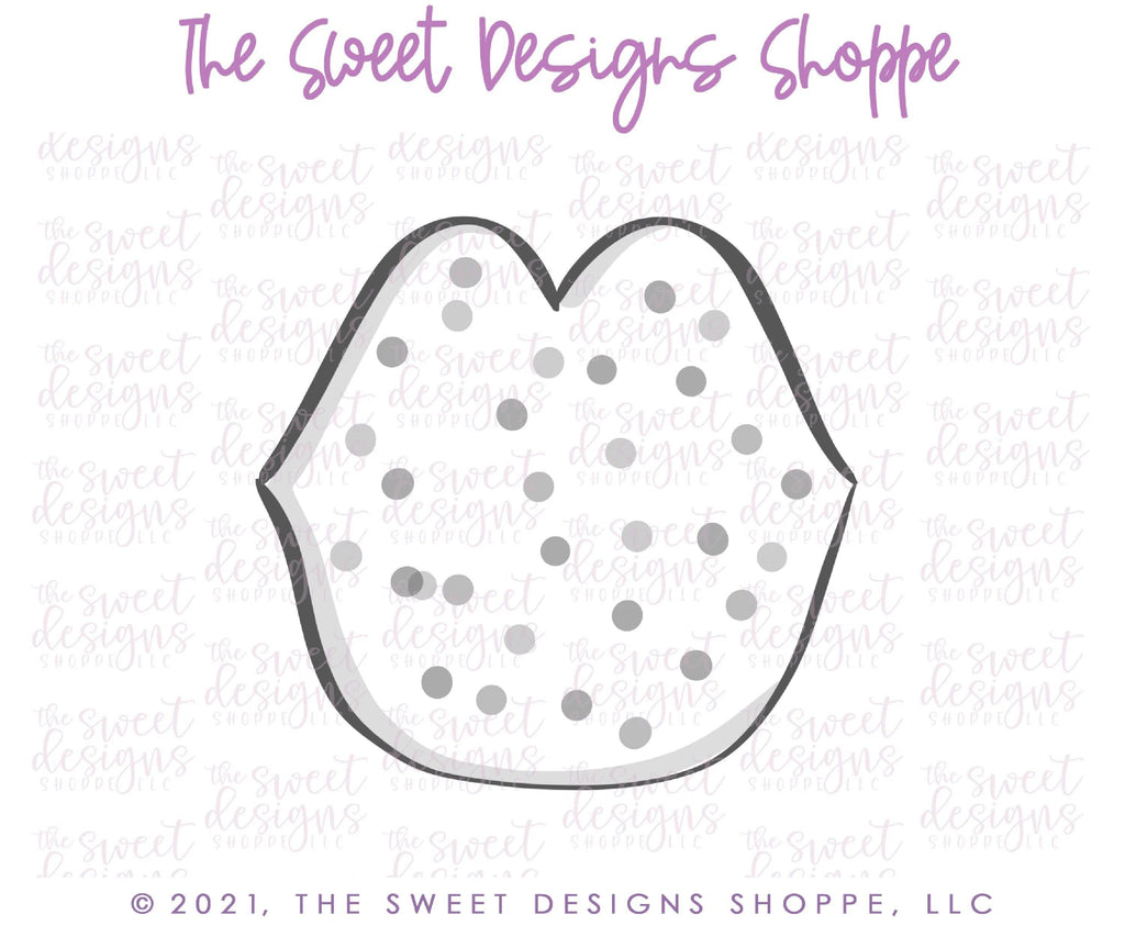 Cookie Cutters - Lips Frosted Cracker - Cookie Cutter - The Sweet Designs Shoppe - - ALL, Bachelorette, beauty, Cookie Cutter, cracker, Frosted Cracker, Lips, Love, patrick's, Promocode, spa, Valentines