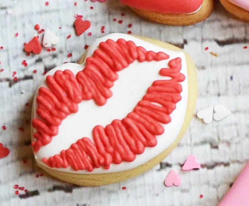 Cookie Cutters - Lips v2- Cutter - Sweet Designs Shoppe - - ALL, Bachelorette, Cookie Cutter, Lips, Love, patrick, patrick's, Promocode, ST PATRICK, St. Patricks, Valentines, Wedding