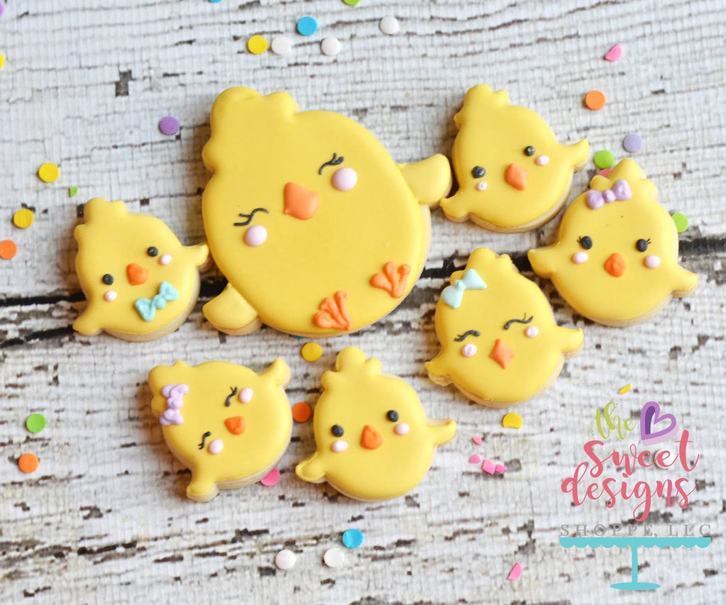 Cookie Cutters - Little Chick v2- Cookie Cutter - Sweet Designs Shoppe - - ALL, Animal, Cookie Cutter, Easter, Easter / Spring, Promocode, Spring