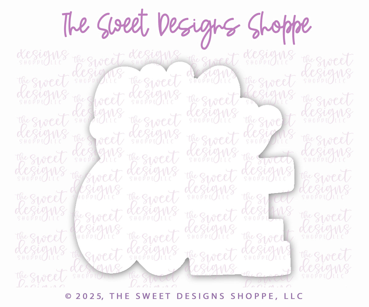 Cookie Cutters - Little CUTIE Plaque - Cookie Cutter - The Sweet Designs Shoppe - TSDS - - ALL,Baby,Baby / Kids,baby cutie,baby shower,baby shower favors,babyshower,back to school,Cookie Cutter,Plaque,Plaques,Promocode,School,School / Graduation,school supplies,STL
