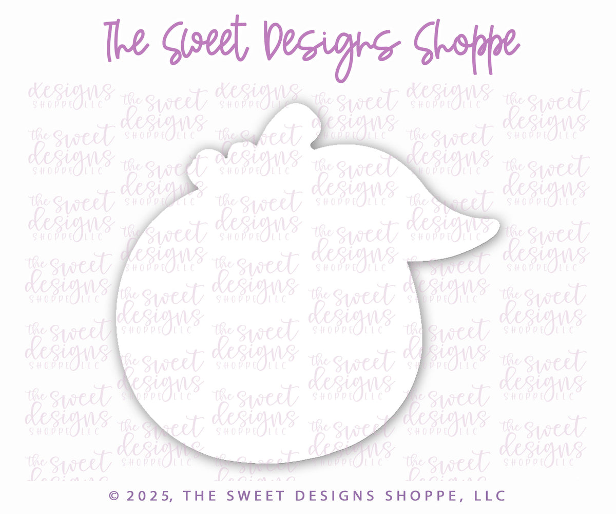 Cookie Cutters - Little Cutie with One Leaf - Cookie Cutter - The Sweet Designs Shoppe - TSDS - - ALL,Baby,Baby / Kids,Cookie Cutter,Food,Food and Beverage,Food beverages,fruit,fruits,Mandarin,Orange,Promocode,STL,summer