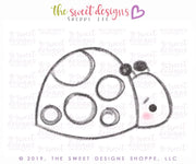Cookie Cutters - Little Ladybug- Cookie Cutter - The Sweet Designs Shoppe - TSDS - - ALL,Animal,Animals,Animals and Insects,Cookie Cutter,easter,Easter / Spring,lady bug,ladybug,Promocode,STL,valentine,Valentine's