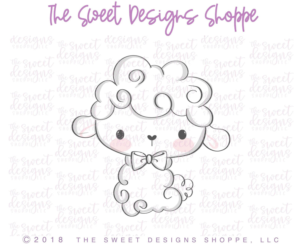 Cookie Cutters - Little Lamb - Cookie Cutter - The Sweet Designs Shoppe - - ALL, Animal, Cookie Cutter, Easter, Easter / Spring, Promocode, Spring