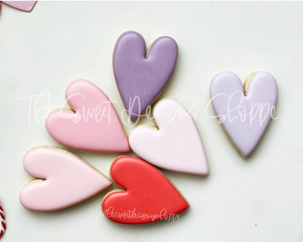 Cookie Cutters - Long Conversation Heart - Cookie Cutter - The Sweet Designs Shoppe - - ALL, Cookie Cutter, Heart, Hearts, Holiday, love, Plaque, Promocode, valentine, valentines, Wedding