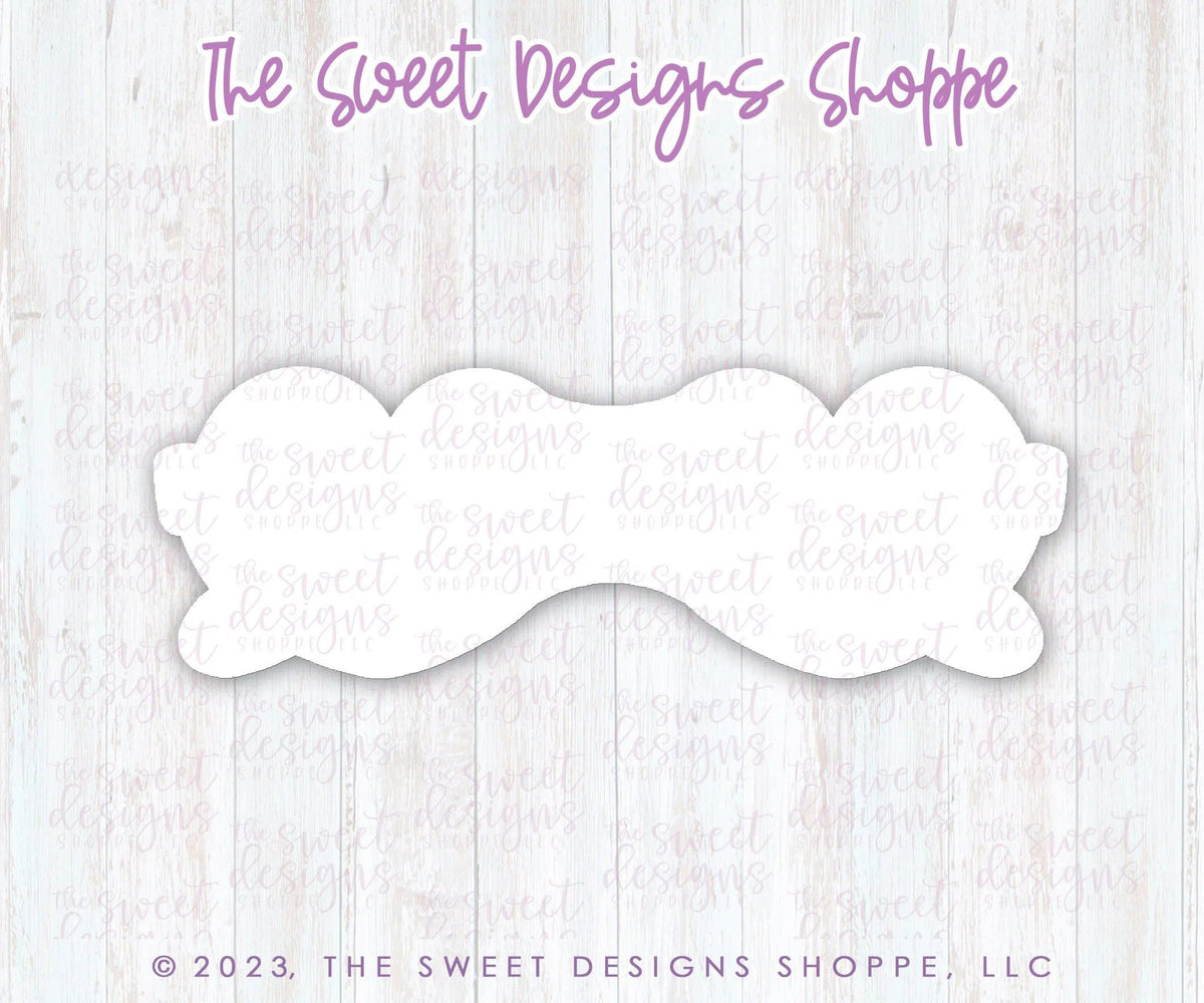 Cookie Cutters - Long Ear Glasses - Cookie Cutter - The Sweet Designs Shoppe - TSDS - - Accesories,Accessories,accessory,ALL,Barbie,Clothing / Accessories,Cookie Cutter,glasses,Promocode,STL,sunglasses,valentine,Valentine's