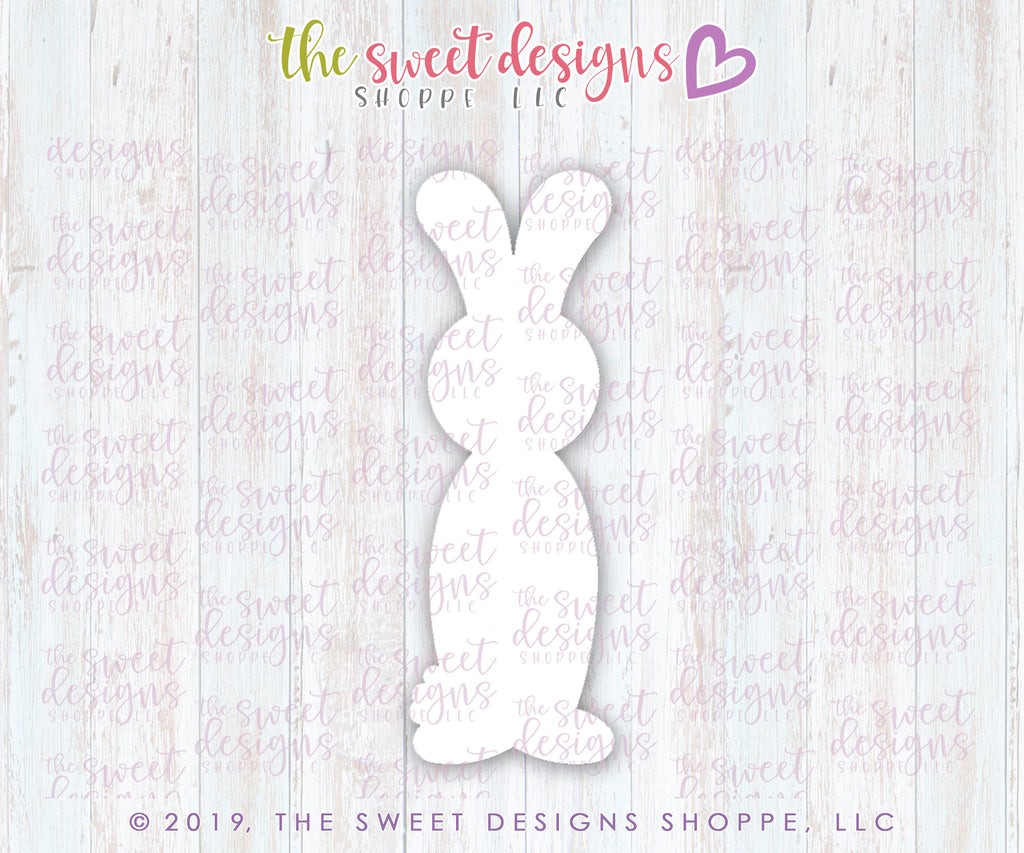 Cookie Cutters - Long Easter Bunny Set - Cookie Cutters - The Sweet Designs Shoppe - TSDS - - ALL,Animal,Animals,Animals and Insects,Cookie Cutter,Easter,Easter / Spring,letter,Lettering,Letters,letters and numbers,Mini Sets,Plaque,Plaques,PLAQUES HANDLETTERING,Promocode,regular sets,set,STL