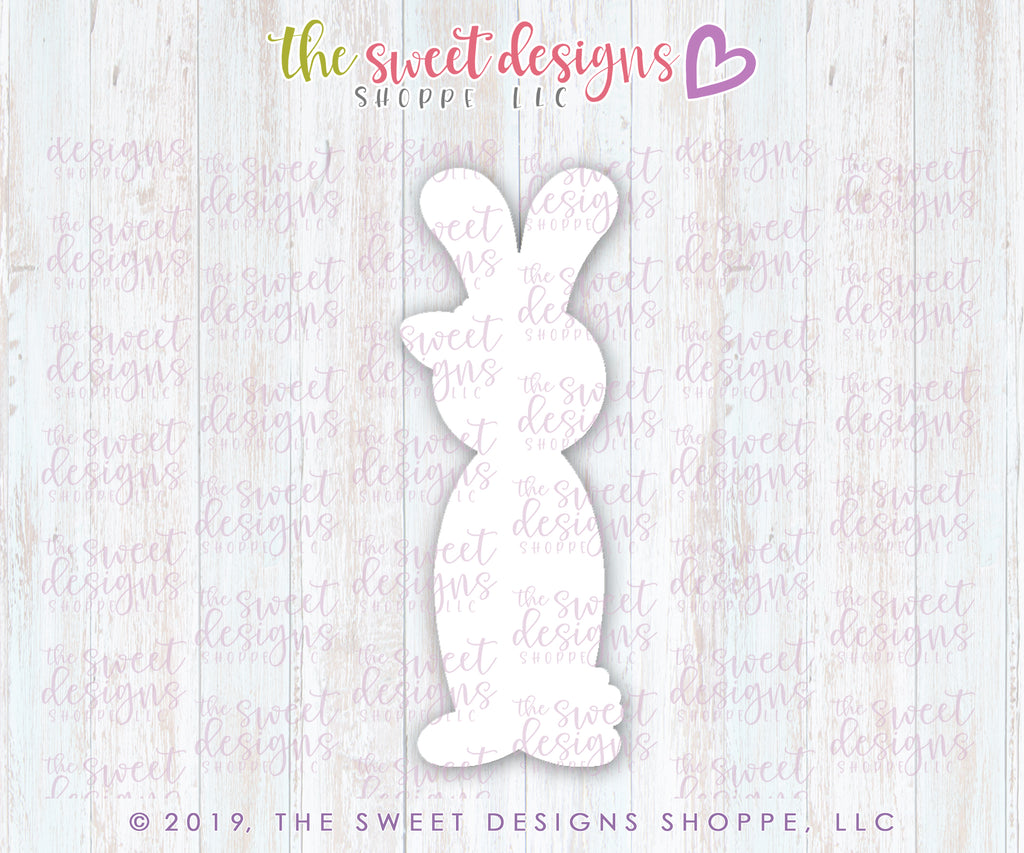 Cookie Cutters - Long Easter Bunny Set - Cookie Cutters - The Sweet Designs Shoppe - TSDS - - ALL,Animal,Animals,Animals and Insects,Cookie Cutter,Easter,Easter / Spring,letter,Lettering,Letters,letters and numbers,Mini Sets,Plaque,Plaques,PLAQUES HANDLETTERING,Promocode,regular sets,set,STL