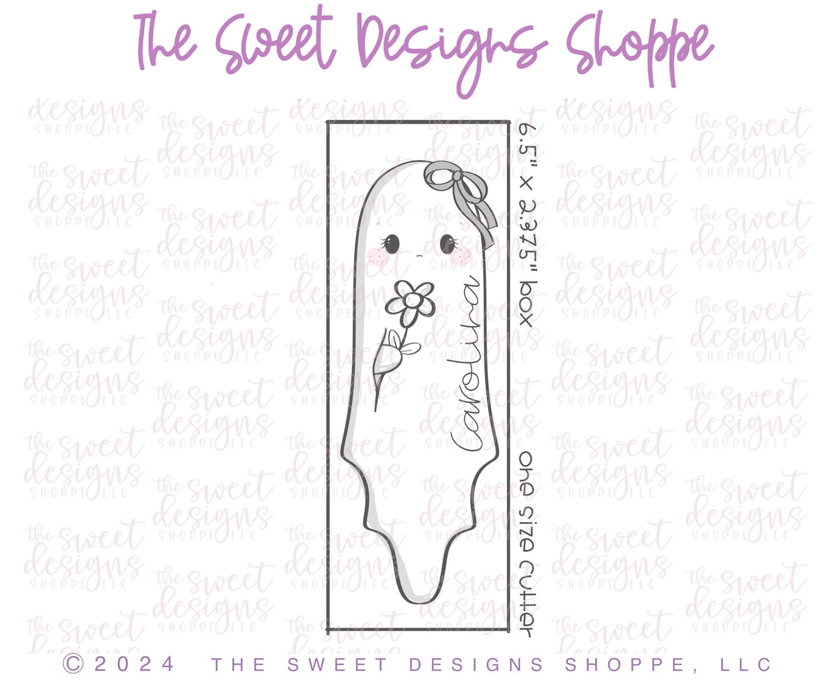 Cookie Cutters - Long Girly Traditional Ghost - Cookie Cutter - The Sweet Designs Shoppe - TSDS - - ALL,Cookie Cutter,halloween,Promocode,STL