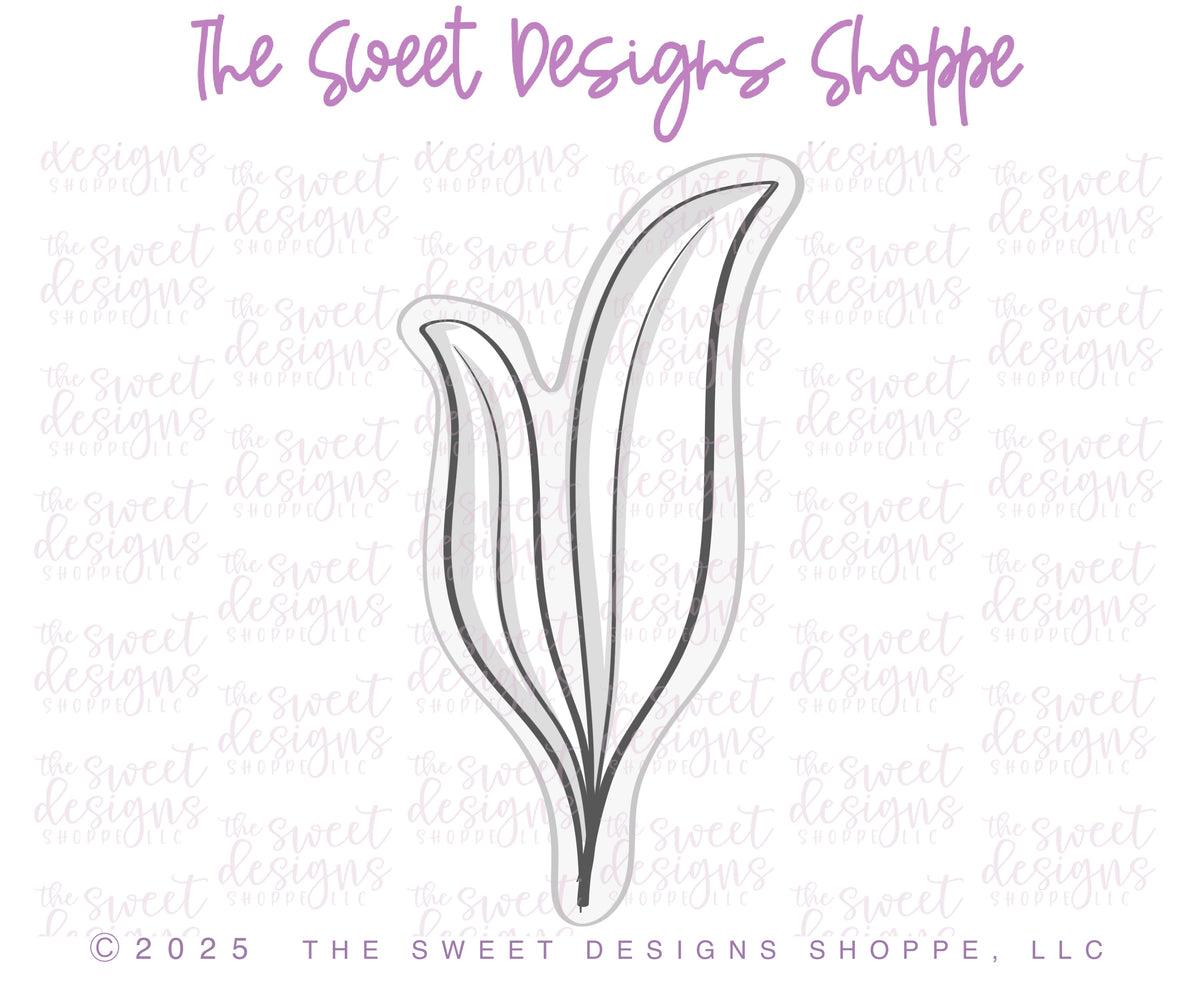Cookie Cutters - Long Leaf for Bouquet - Cookie Cutter - The Sweet Designs Shoppe - TSDS - - ALL,Cookie Cutter,Leaves,Leaves and Flowers,mother,mothers,Mothers Day,Nature,Nurse,Nurse Appreciation,Promocode,STL,Teacher,Teacher Appreciation,Trees Leaves and Flowers,valentine,Valentine's,Wedding,Wedding Favors,Woodlands Leaves and Flowers