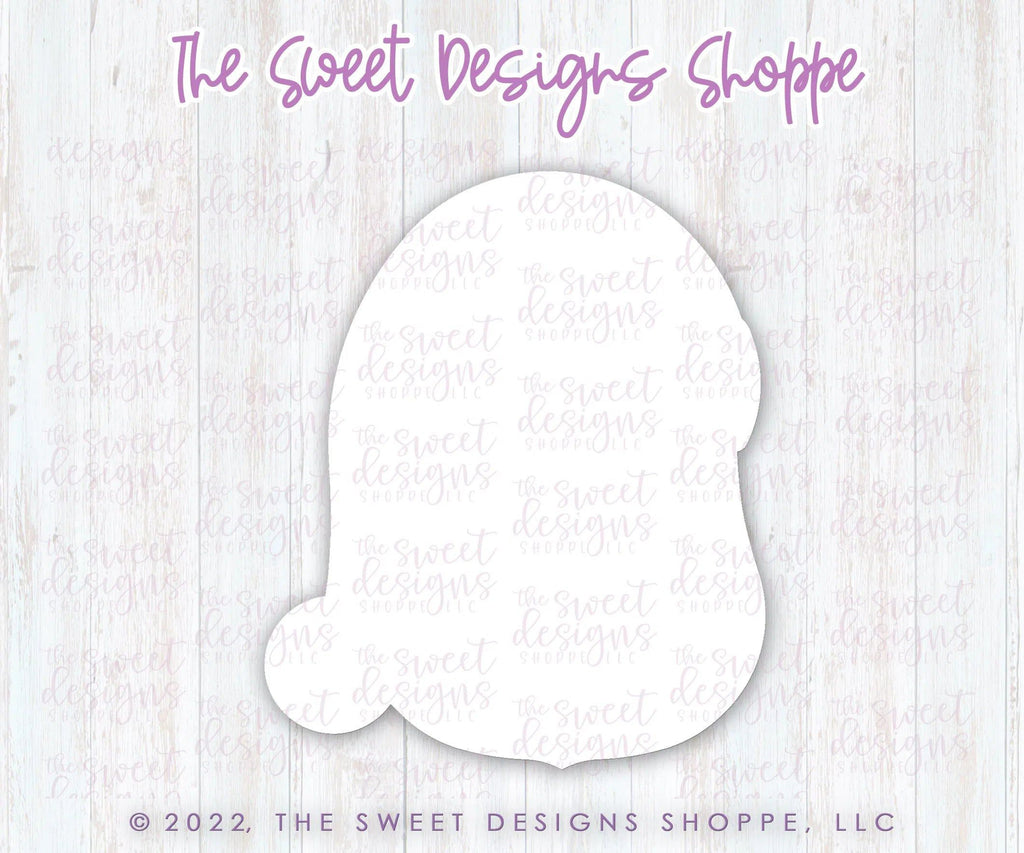 Cookie Cutters - Long Pajama Santa Face - Cookie Cutter - The Sweet Designs Shoppe - TSDS - - ALL,Christmas,Christmas / Winter,Christmas Cookies,Cookie Cutter,Promocode,Santa,Santa Face,STL