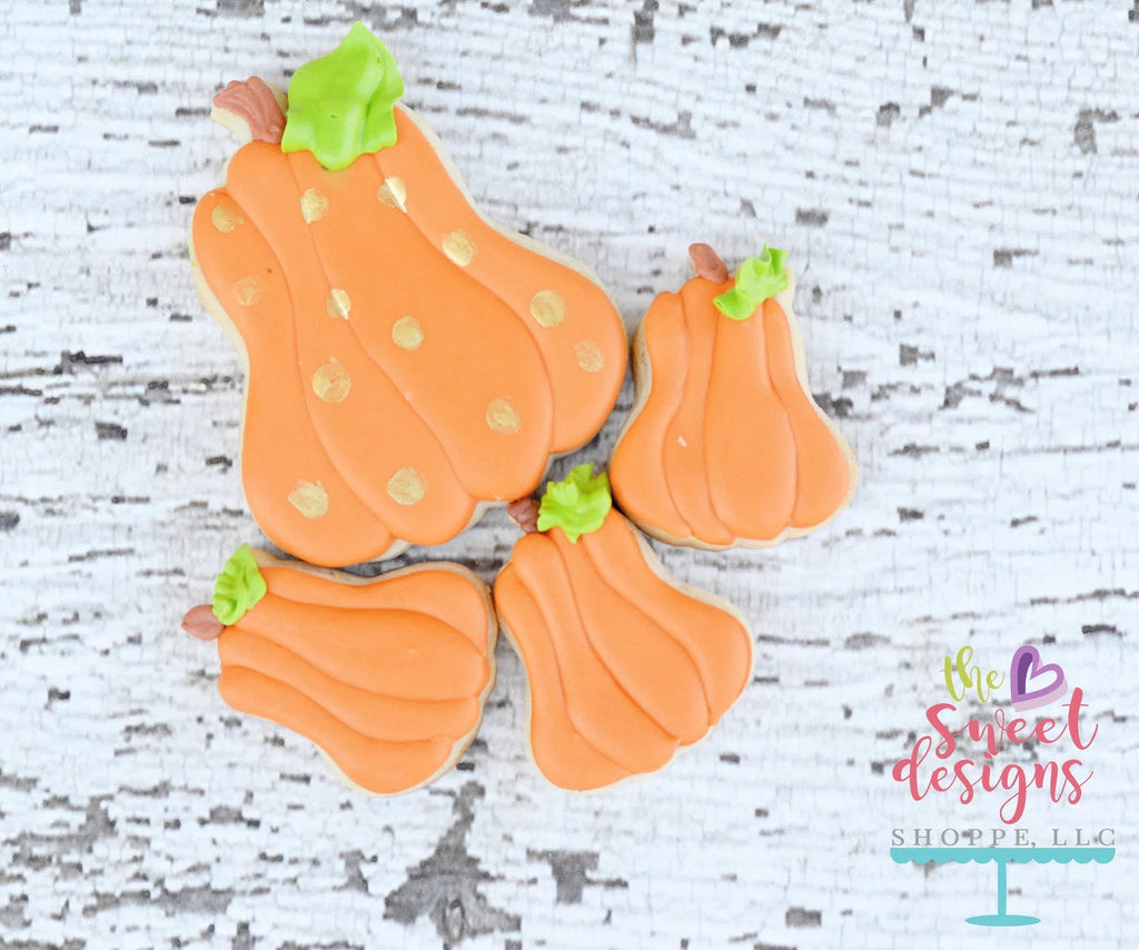 Cookie Cutters - Long Pumpkin v2- Cookie Cutter - Sweet Designs Shoppe - - ALL, Cookie Cutter, Fall, Fall / Halloween, Fall / Thanksgiving, Food, Food & Beverages, Halloween, Promocode, thanksgiving