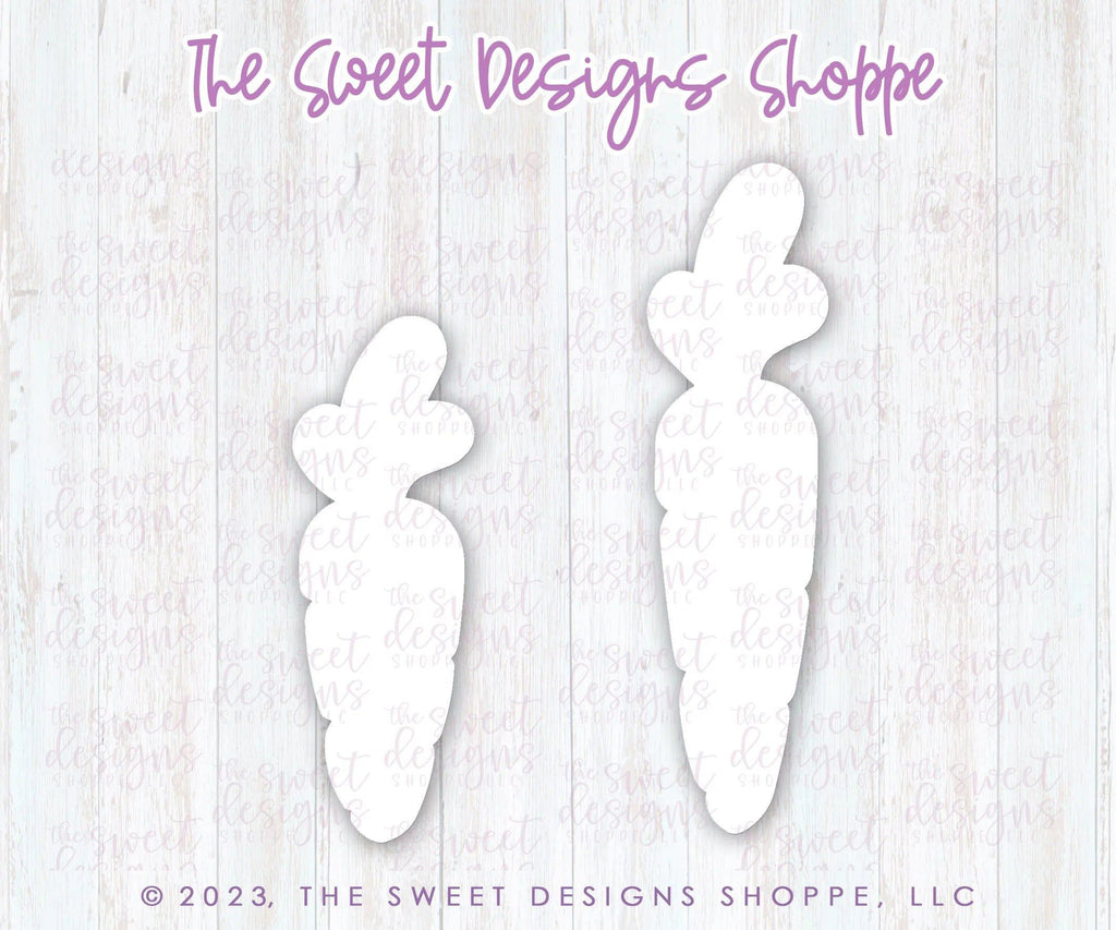 Cookie Cutters - Long Skinny Carrot- Cookie Cutter - The Sweet Designs Shoppe - TSDS - - ALL,Carrot,Cookie Cutter,Easter,Easter / Spring,Food,Food and Beverage,Food beverages,Fruits and Vegetables,Promocode,STL,Vegetable