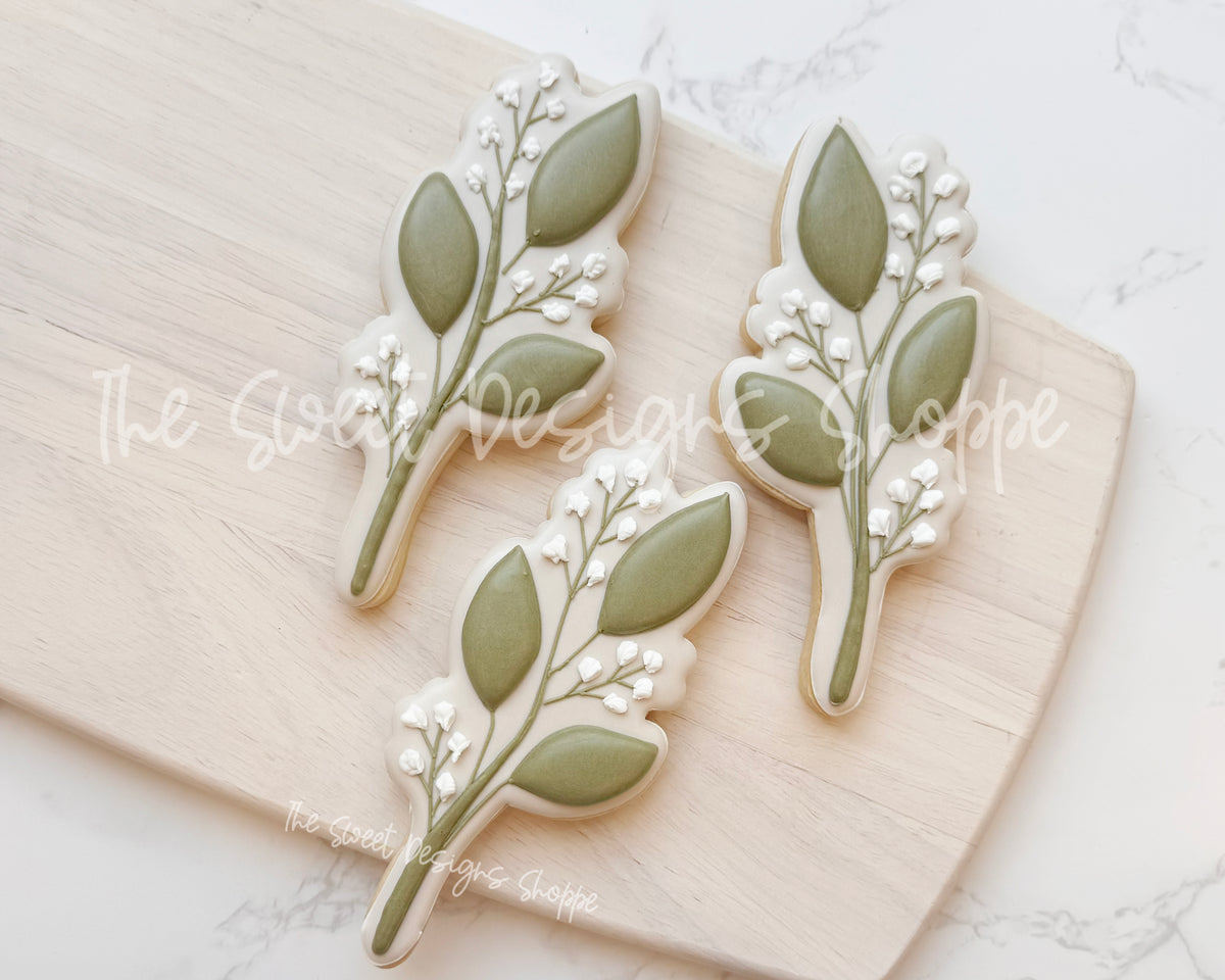 Cookie Cutters - Long Stem Eucalyptus - Cookie Cutter - The Sweet Designs Shoppe - TSDS - - ALL,bouquet,Cookie Cutter,Easter / Spring,long stem daisy,long stem flowers,Mothers Day,Nature,Promocode,STL,Teacher Appreciation,teachers,Trees Leaves and Flowers
