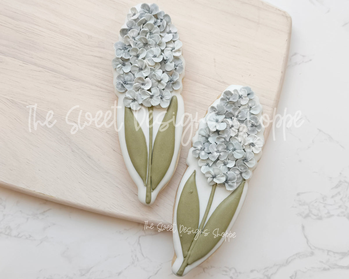 Cookie Cutters - Long Stem Hyacinth - Cookie Cutter - The Sweet Designs Shoppe - TSDS - - ALL,bouquet,Cookie Cutter,Easter / Spring,long stem daisy,long stem flowers,Mothers Day,Nature,Promocode,STL,Teacher Appreciation,teachers,Trees Leaves and Flowers