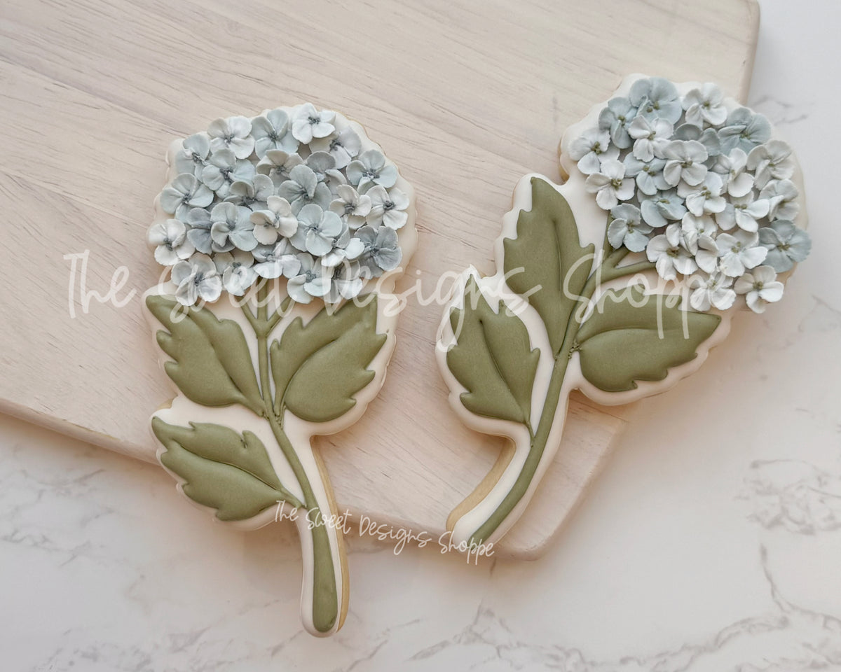 Cookie Cutters - Long Stem Hydrangea - Cookie Cutter - The Sweet Designs Shoppe - TSDS - - ALL,bouquet,Cookie Cutter,Easter / Spring,long stem daisy,long stem flowers,Mothers Day,Nature,Promocode,STL,Teacher Appreciation,teachers,Trees Leaves and Flowers