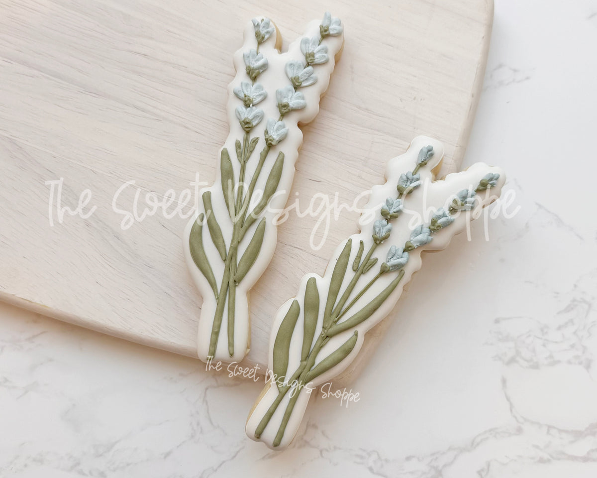 Cookie Cutters - Long Stem Lavender - Cookie Cutter - The Sweet Designs Shoppe - TSDS - - ALL,bouquet,Cookie Cutter,Easter / Spring,long stem daisy,long stem flowers,Mothers Day,Nature,Promocode,STL,Teacher Appreciation,teachers,Trees Leaves and Flowers