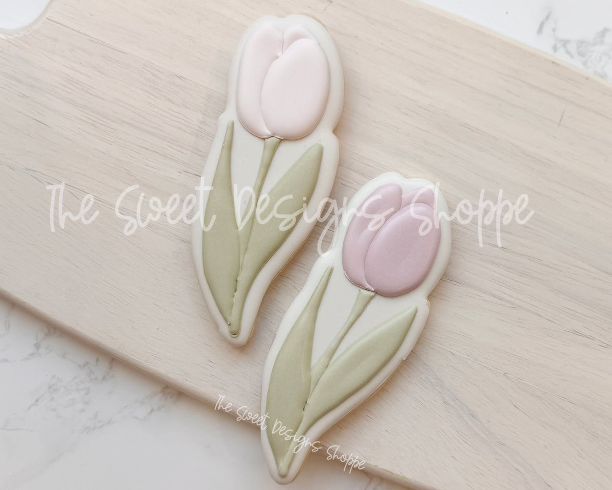 Cookie Cutters - Long Stem Tulip- Cookie Cutter - The Sweet Designs Shoppe - TSDS - - ALL,bouquet,Cookie Cutter,Easter / Spring,long stem daisy,long stem flowers,Mothers Day,Nature,Promocode,STL,Teacher Appreciation,teachers,Trees Leaves and Flowers