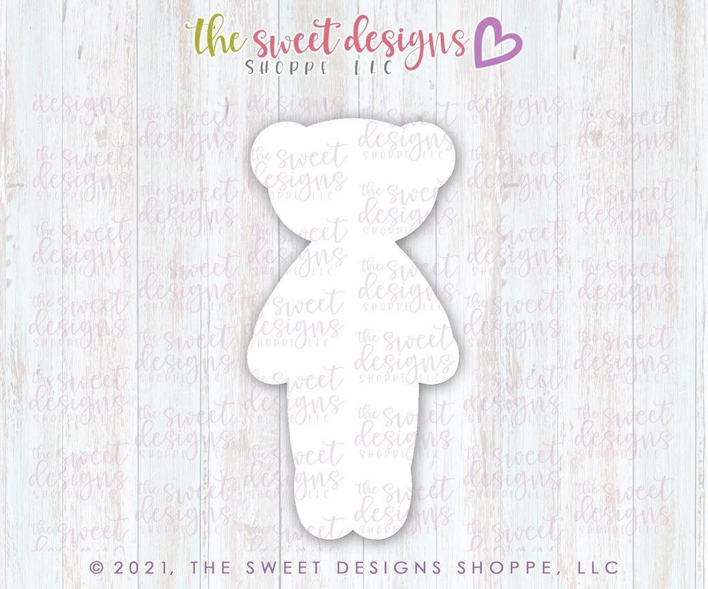 Cookie Cutters - Long Teddy Bear - Cookie Cutter - Sweet Designs Shoppe - - Accesories, Accessories, accessory, ALL, Baby, Baby / Kids, Baby Bib, Baby Dress, Baby Swaddle, baby toys, Christmas, Christmas / Winter, Clothing / Accessories, Cookie Cutter, kids, Kids / Fantasy, Promocode, toy, toys